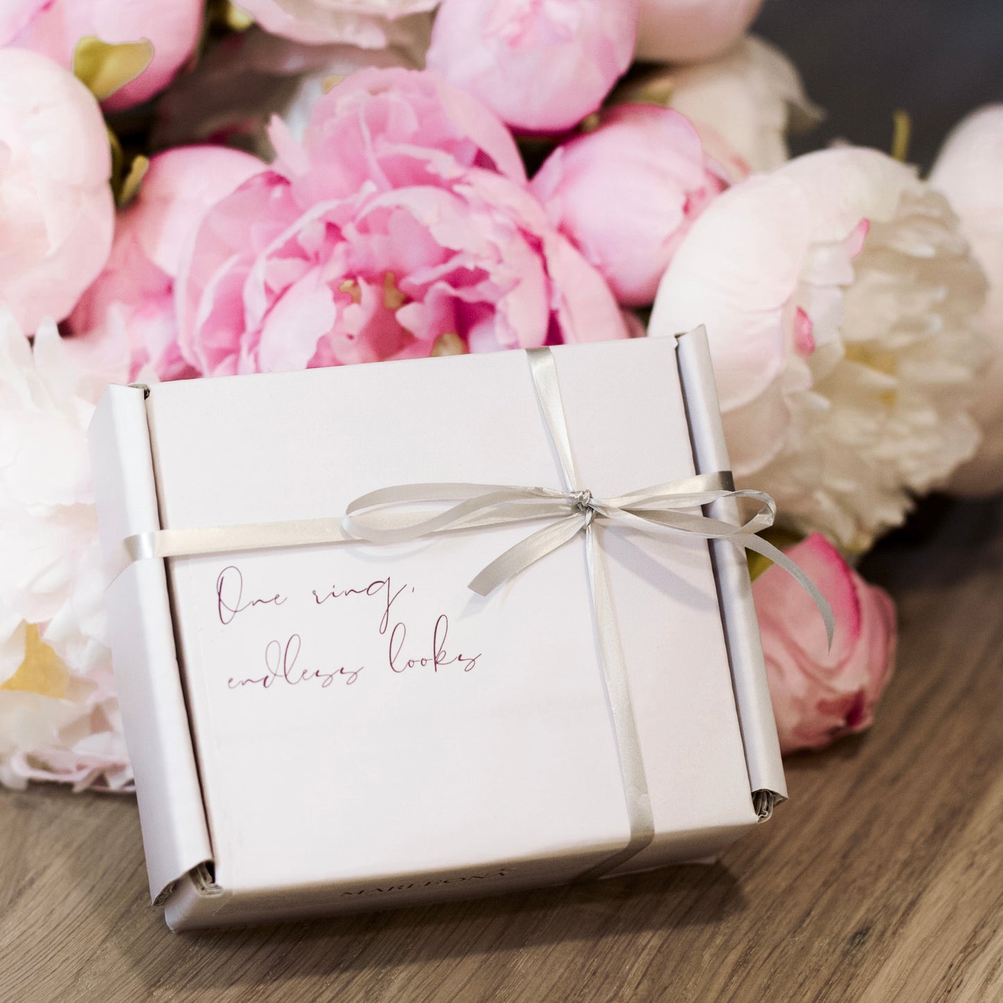 Velvet Wrap Adjustable Chain Ring